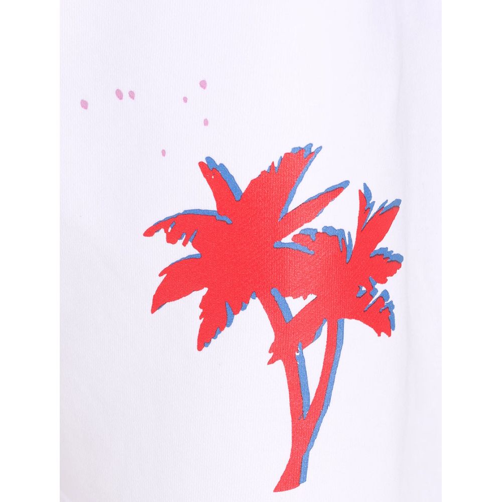 Short en coton blanc Comme des Garçons Fuckdown