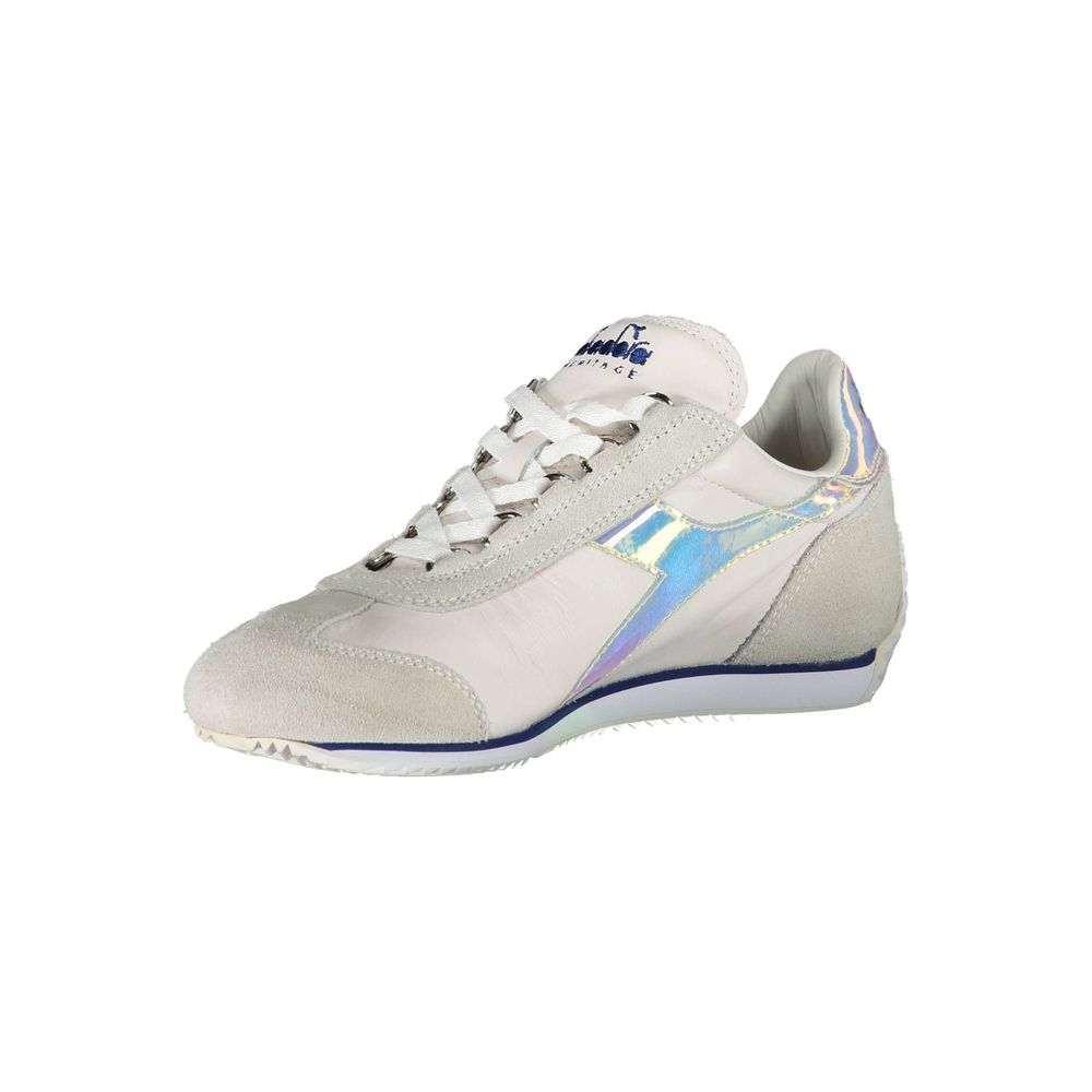 Diadora White Leather Women Sneaker by Diadora