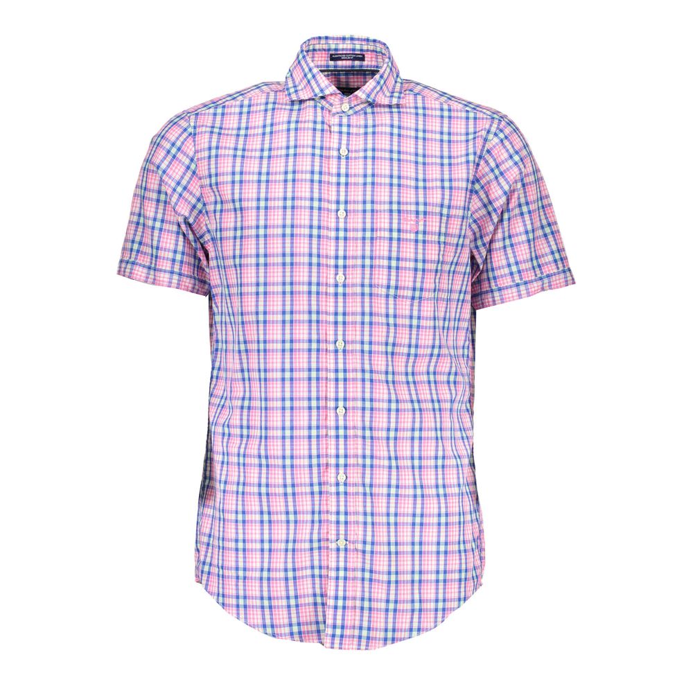 Chemise homme en coton rose Gant