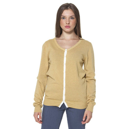 Fred Perry Yellow Nylon Sweater by Fred Perry