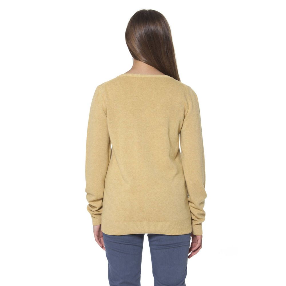 Fred Perry Yellow Nylon Sweater by Fred Perry