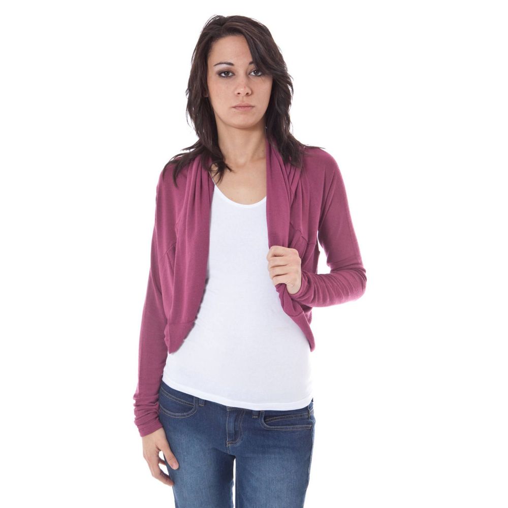John Galliano Purple Elastane Sweater by John Galliano