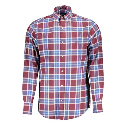 Chemise homme en coton violet Gant