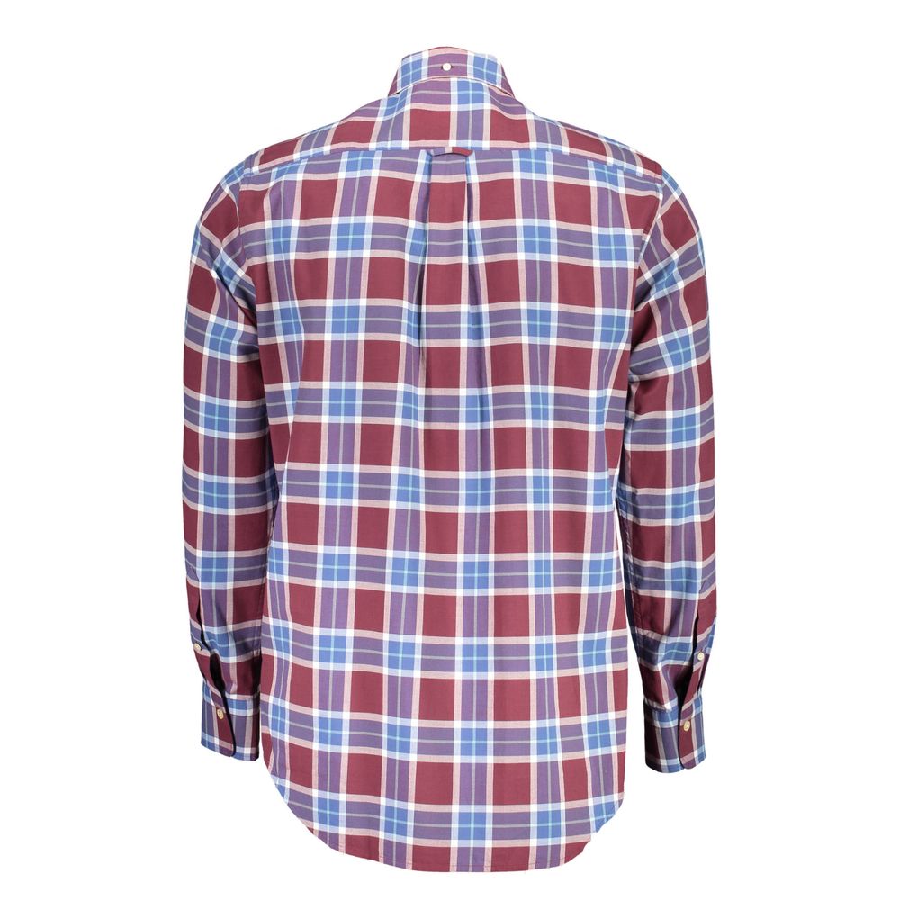Chemise homme en coton violet Gant