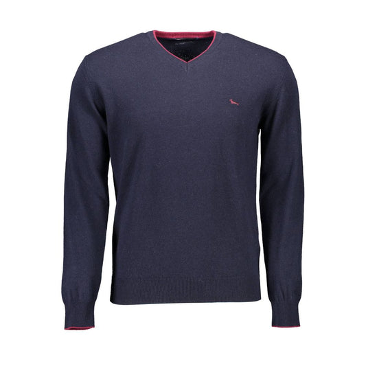Harmont & Blaine Blue Wool Men Sweater by Harmont & Blaine