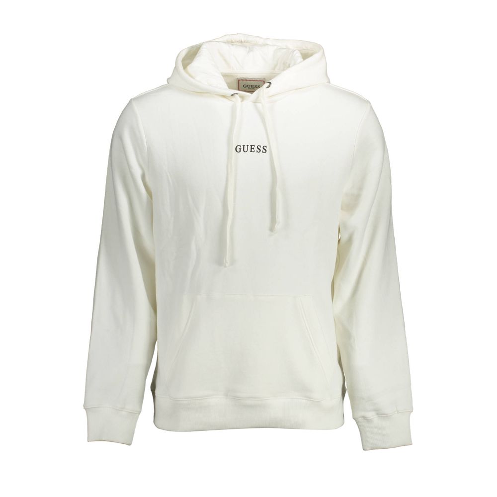 Guess Jeans White Cotton Men Sweater by Guess Jeans