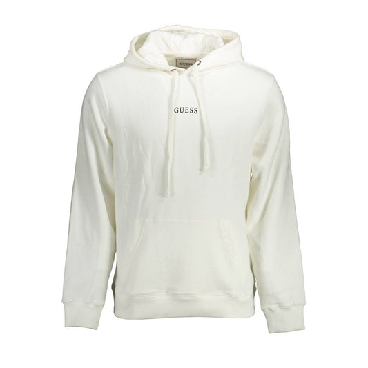 Guess Jeans White Cotton Men Sweater by Guess Jeans