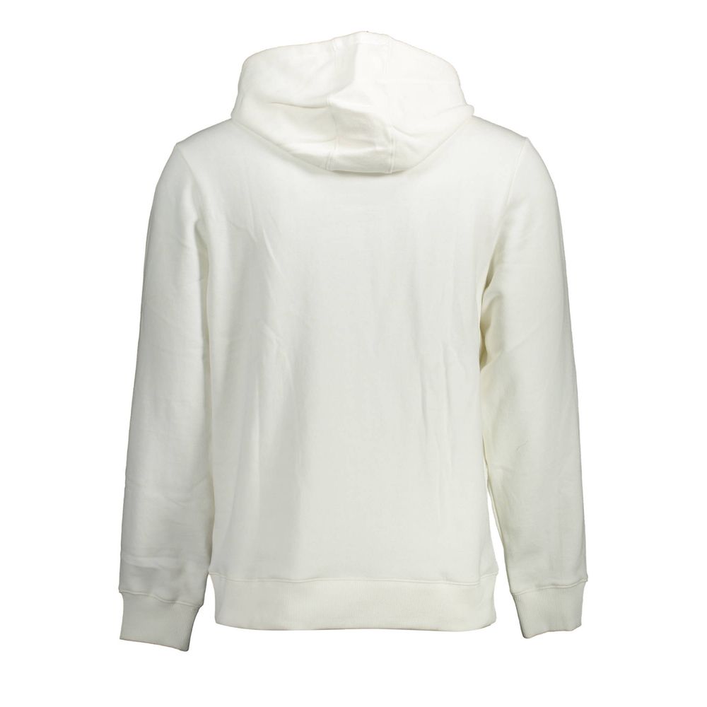 Guess Jeans White Cotton Men Sweater by Guess Jeans