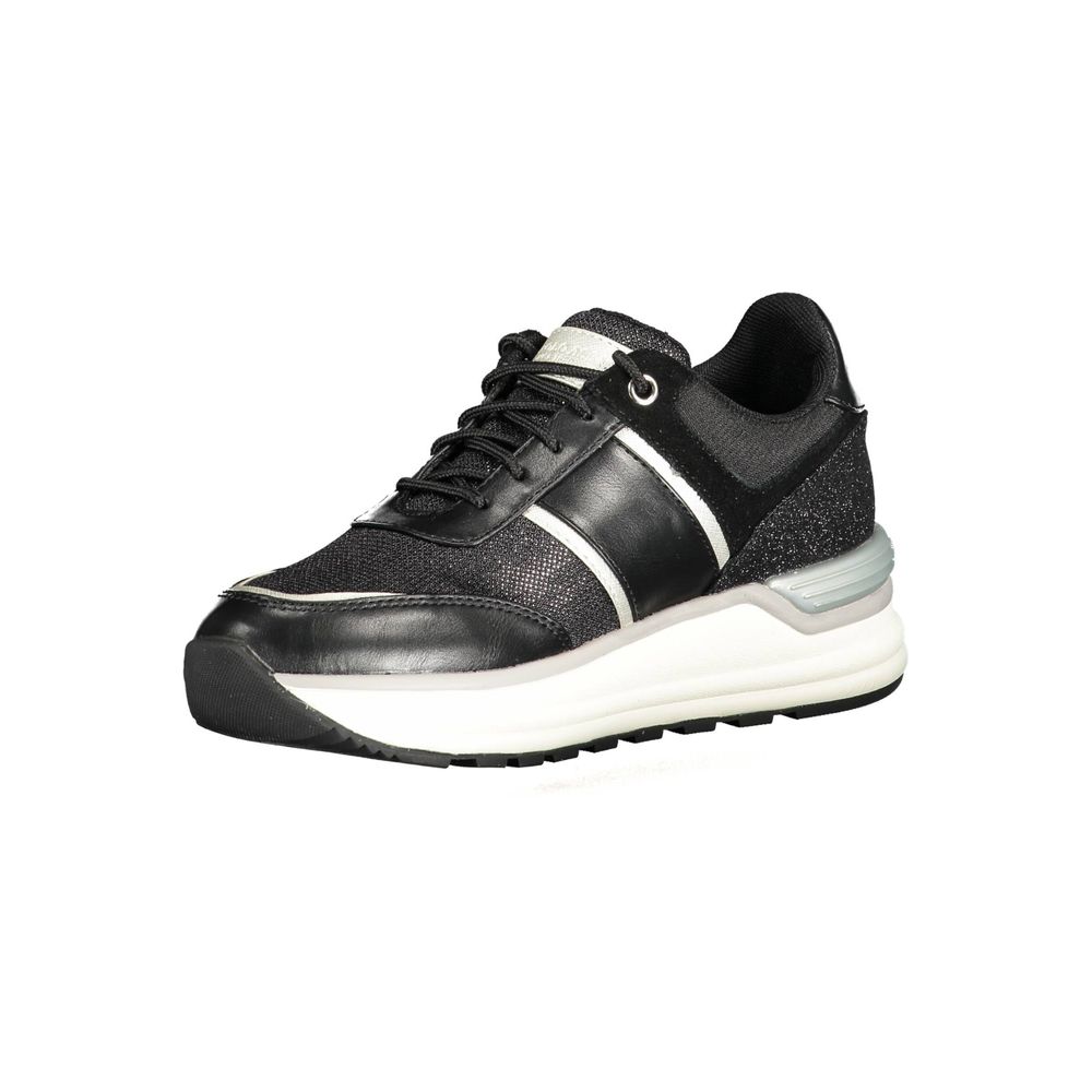 U.S. POLO ASSN. Black Polyester Sneaker by U.S. POLO ASSN.
