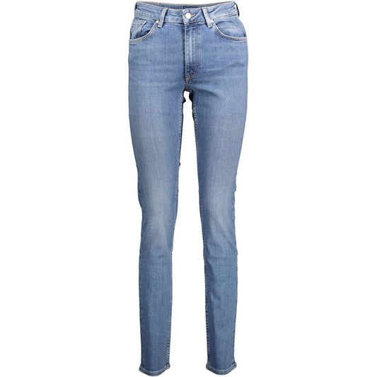 Gant Blue Cotton Jeans &amp; Pant