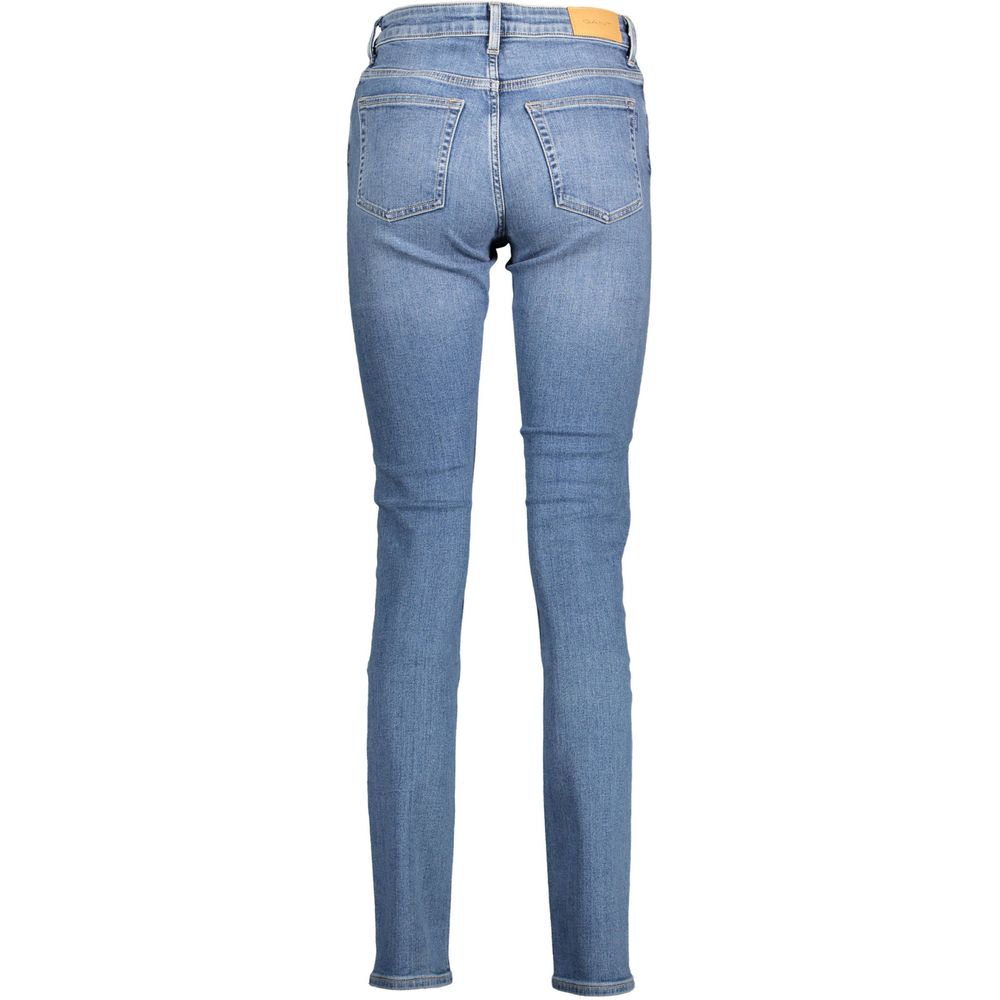 Gant Blue Cotton Jeans &amp; Pant