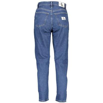 Calvin Klein Blue Cotton Jeans & Pant by Calvin Klein