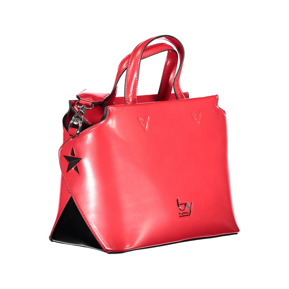 BYBLOS Red Polyethylene Women Handbag by BYBLOS