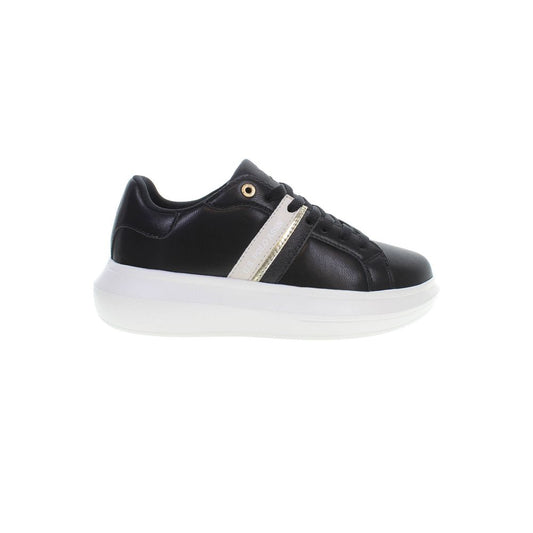 U.S. POLO ASSN. Black Polyester Women Sneaker by U.S. POLO ASSN.