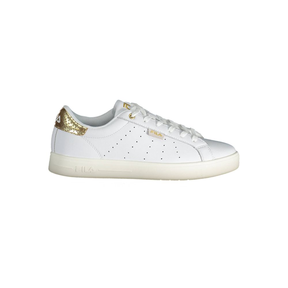 Fila White Leather Women Sneaker by Fila