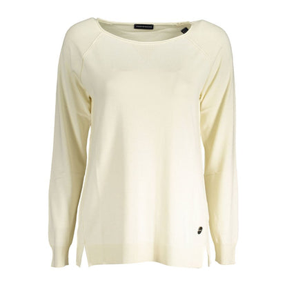 North Sails White Viscose Women Sweater by North Sails