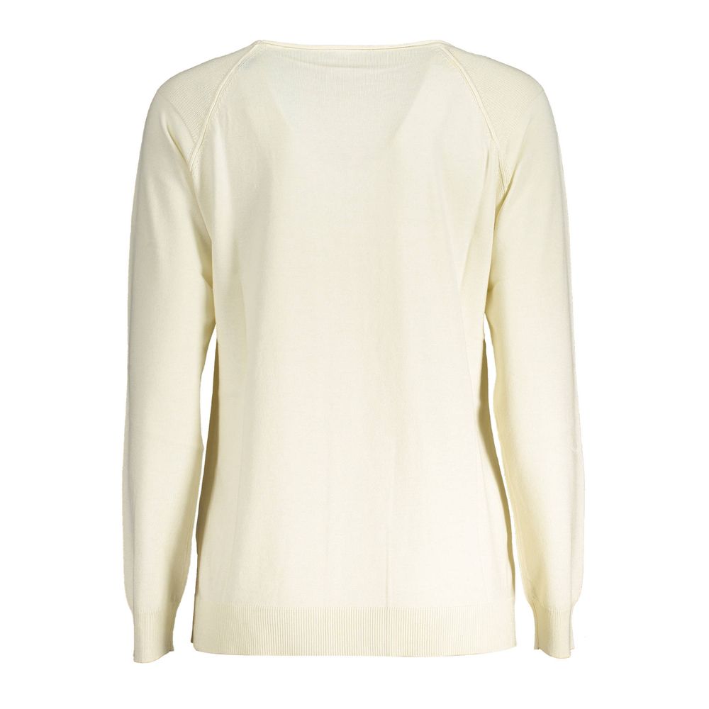 North Sails White Viscose Women Sweater by North Sails