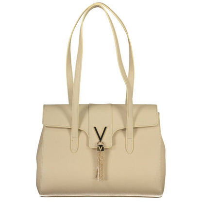 Mario Valentino Beige Polyethylene Handbag by Mario Valentino