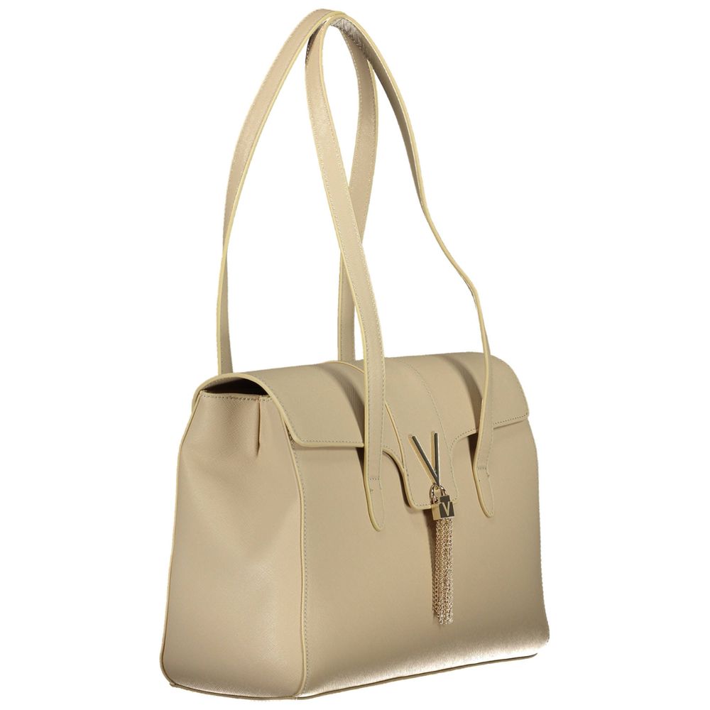 Mario Valentino Beige Polyethylene Handbag by Mario Valentino