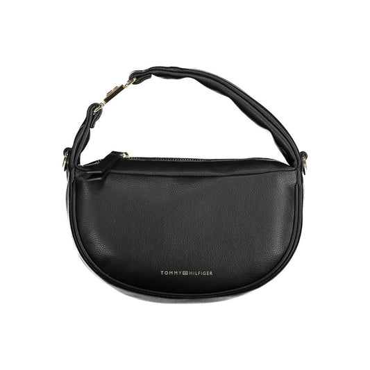 Tommy Hilfiger Black Polyester Handbag by Tommy Hilfiger