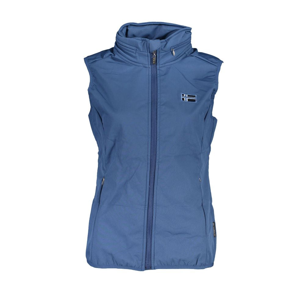 Scuola Nautica Blue Polyester Jackets &amp; Coat