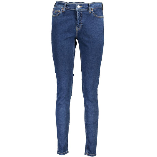 Tommy Hilfiger Blue Cotton Jeans & Pant by Tommy Hilfiger