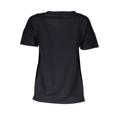 Just Cavalli Black Polyester Tops &amp; T-Shirt