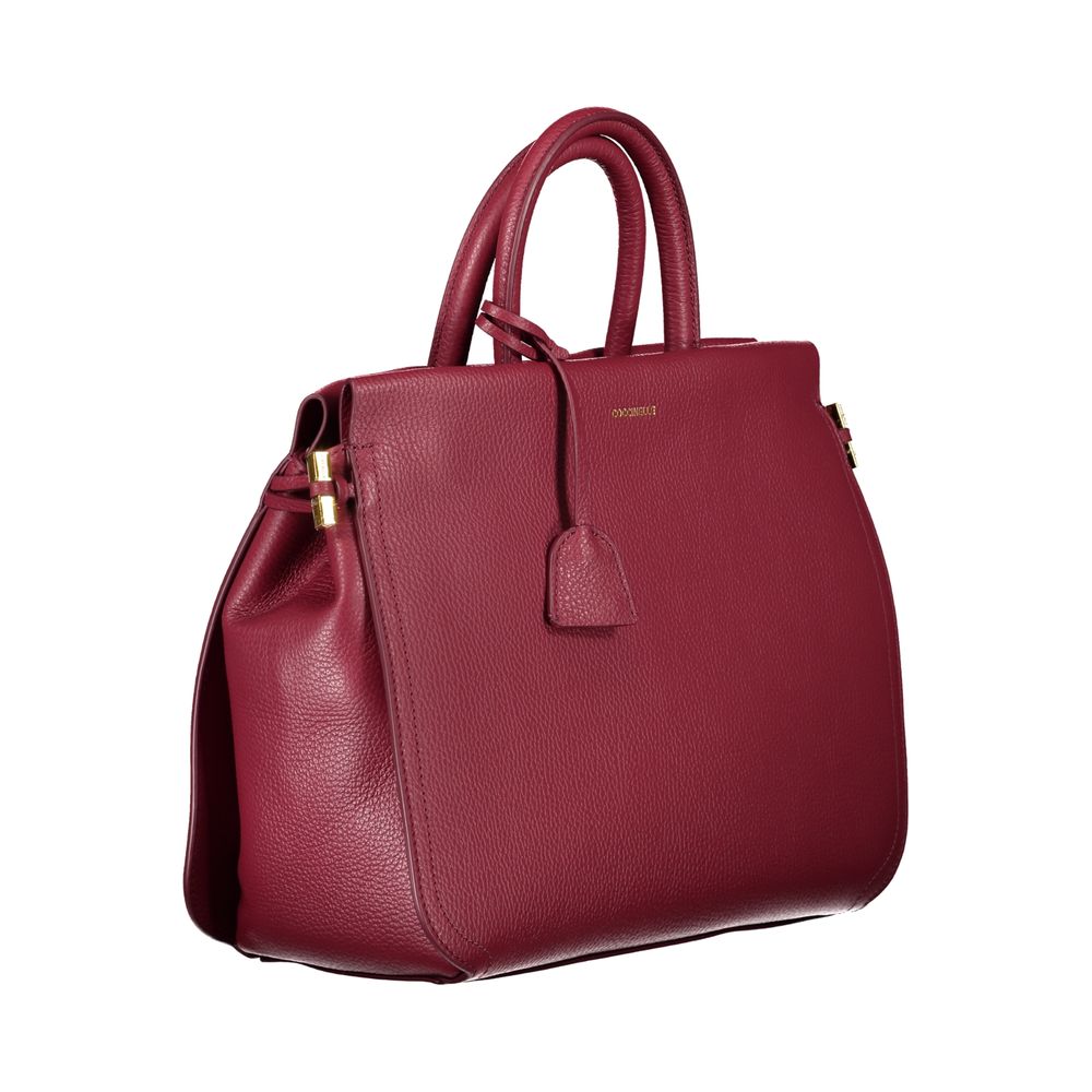 Coccinelle Red Leather Handbag by Coccinelle