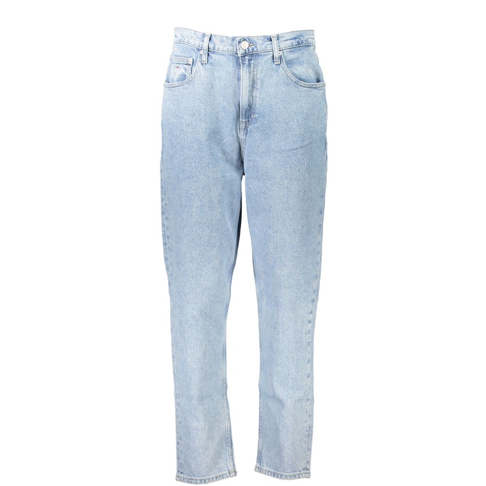 Tommy Hilfiger Light Blue Cotton Women Jean by Tommy Hilfiger