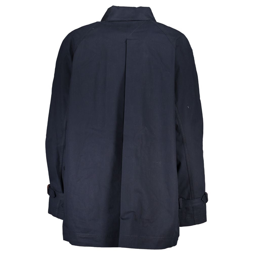 Tommy Hilfiger Blue Cotton Jackets &amp; Coat