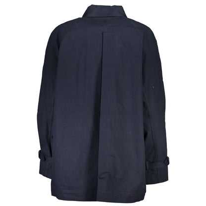 Tommy Hilfiger Blue Cotton Jackets &amp; Coat
