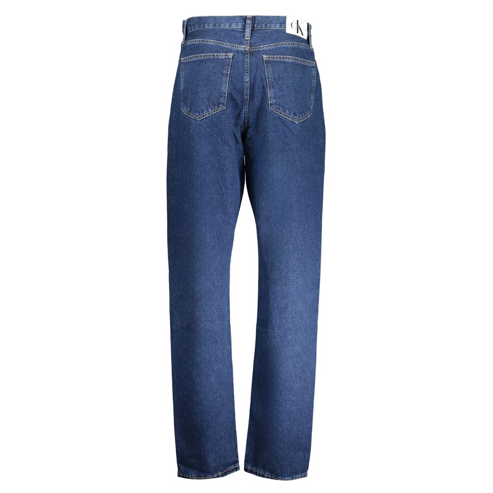 Calvin Klein Blue Cotton Jeans & Pant by Calvin Klein