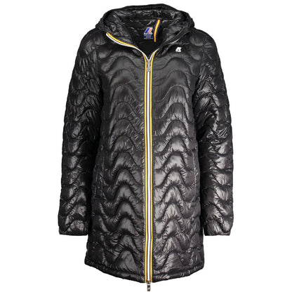 K-WAY Black Polyamide Jackets &amp; Coat