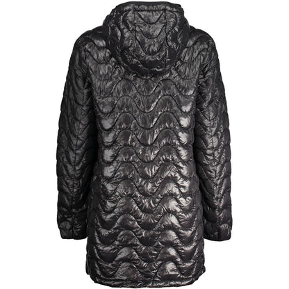 K-WAY Black Polyamide Jackets &amp; Coat