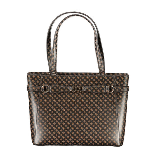 Guess Jeans Brown Polyethylene Handbag by Guess Jeans
