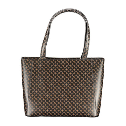 Guess Jeans Brown Polyethylene Handbag by Guess Jeans