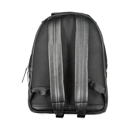 Sac à dos en polyéthylène noir Calvin Klein