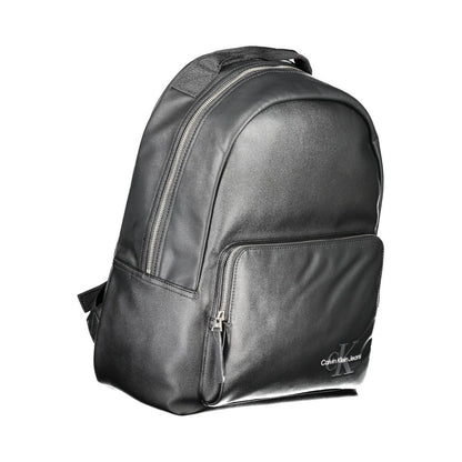 Sac à dos en polyéthylène noir Calvin Klein