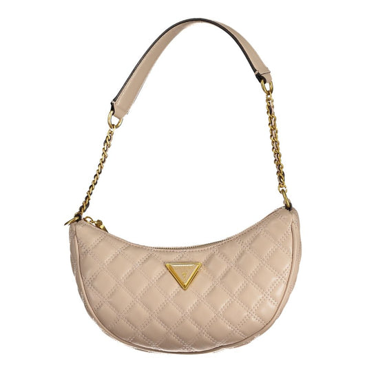Guess Jeans Beige Polyethylene Handbag by Guess Jeans