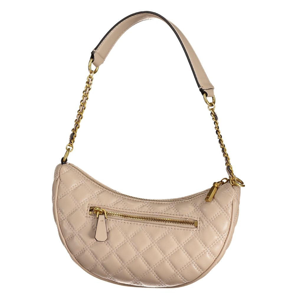Guess Jeans Beige Polyethylene Handbag by Guess Jeans