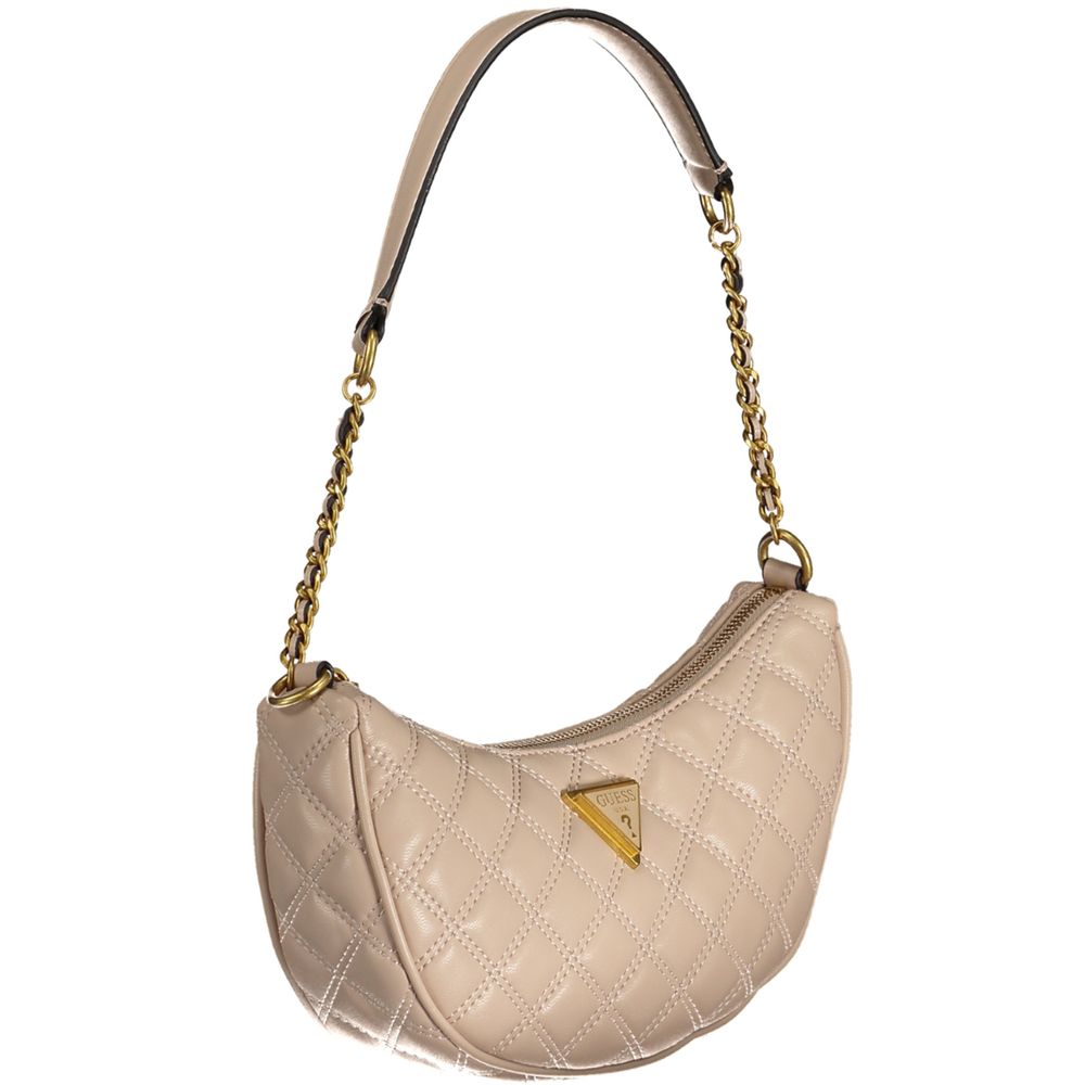 Guess Jeans Beige Polyethylene Handbag by Guess Jeans