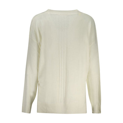 Guess Jeans White Acrylic Women Sweater by Guess Jeans