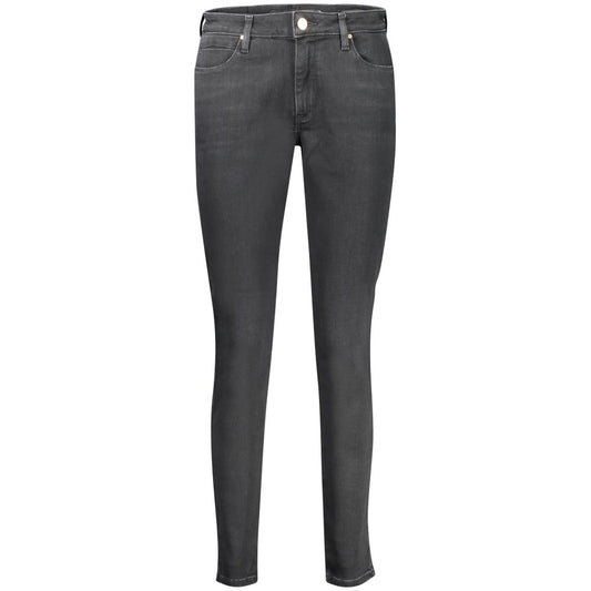 Guess Jeans Black Cotton Jeans & Pant by Guess Jeans