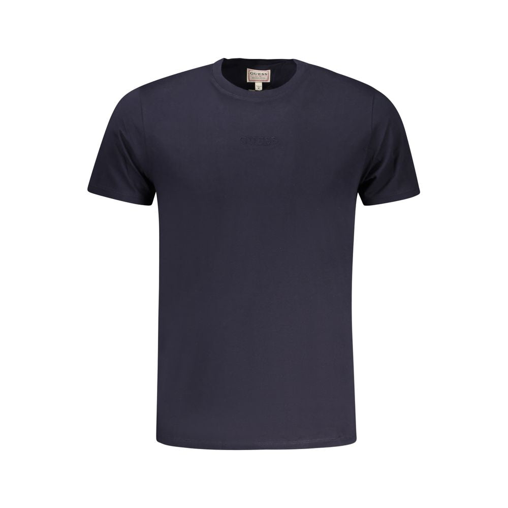 Guess Jeans Blue Cotton T-Shirt by Guess Jeans