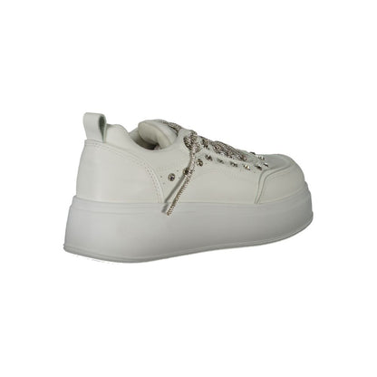 Laura Biagiotti White Polyethylene Women Sneaker by Laura Biagiotti