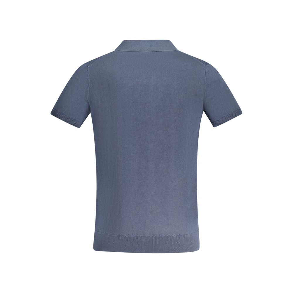 Guess Jeans Blue Cotton Men Sweater by Guess Jeans