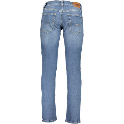 Tommy Hilfiger Blue Cotton Jeans & Pant by Tommy Hilfiger