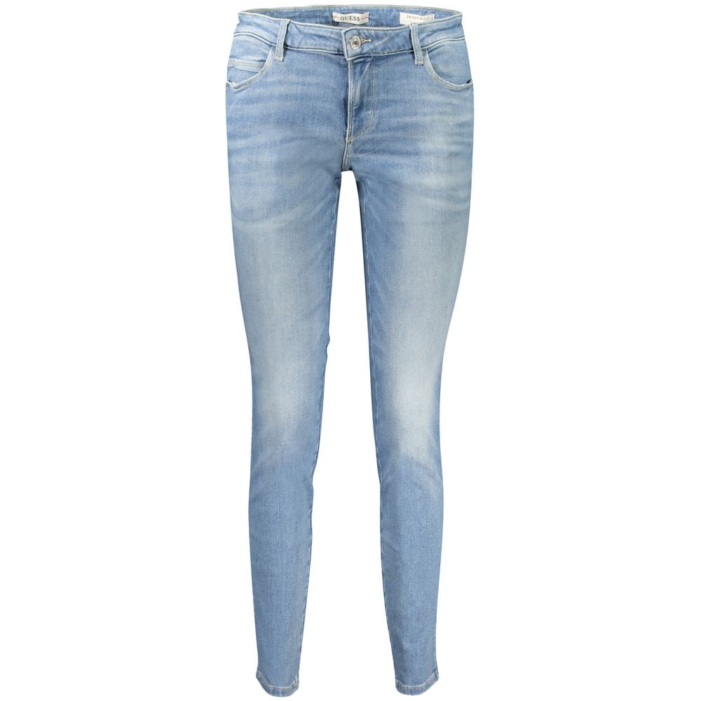 Guess Jeans Light Blue Recycled Cotton Women Jean by Guess Jeans