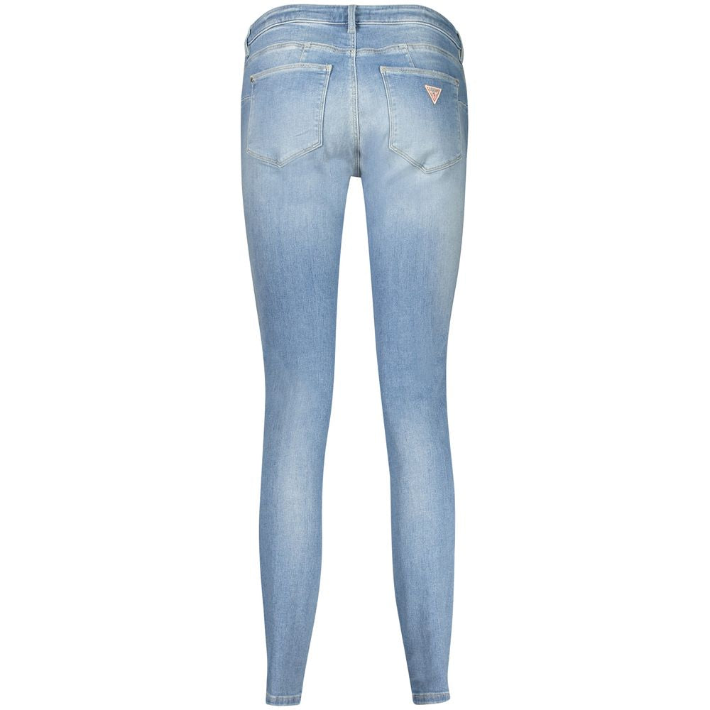 Guess Jeans Light Blue Recycled Cotton Women Jean by Guess Jeans
