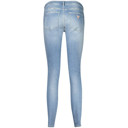 Guess Jeans Light Blue Recycled Cotton Women Jean by Guess Jeans